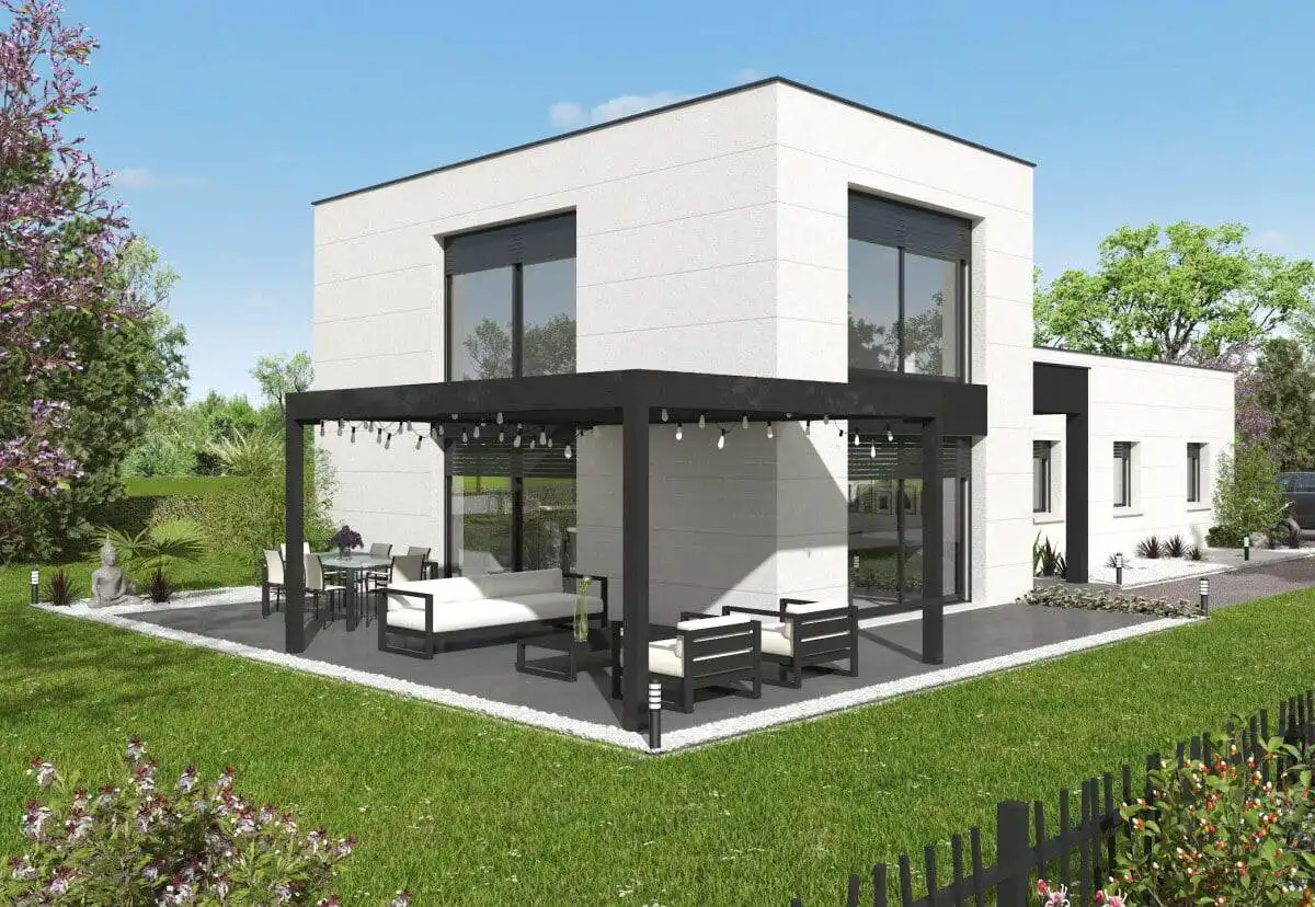 Maison neuve moderne
