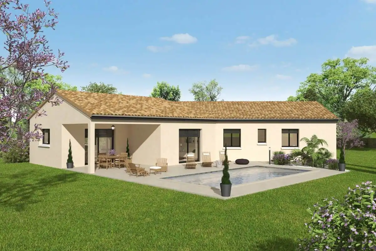 Maison de campagne plain-pied