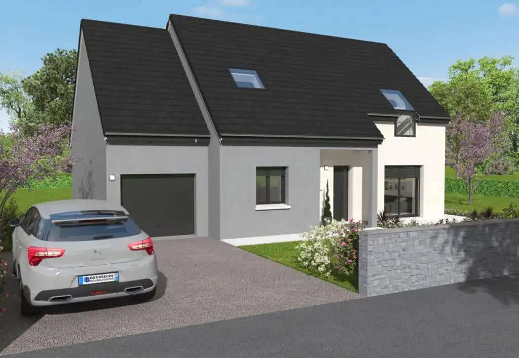 maison individuelle moderne ozerain