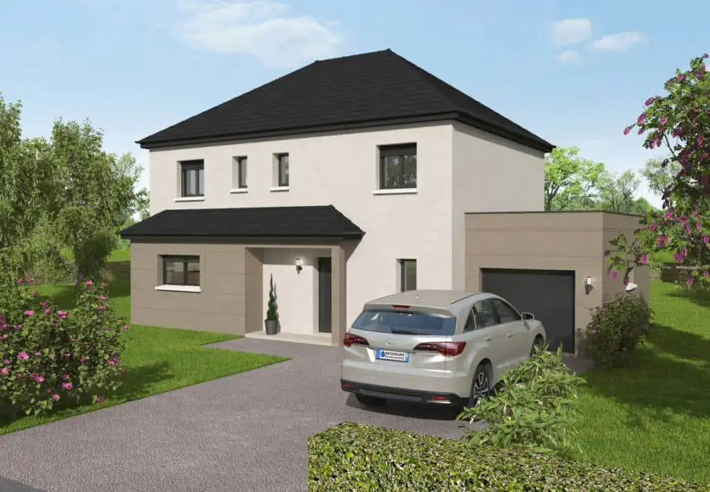 maison individuelle traditionnelle a etage modele ambre