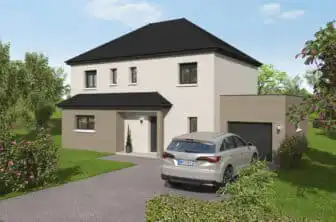 maison individuelle traditionnelle a etage modele ambre