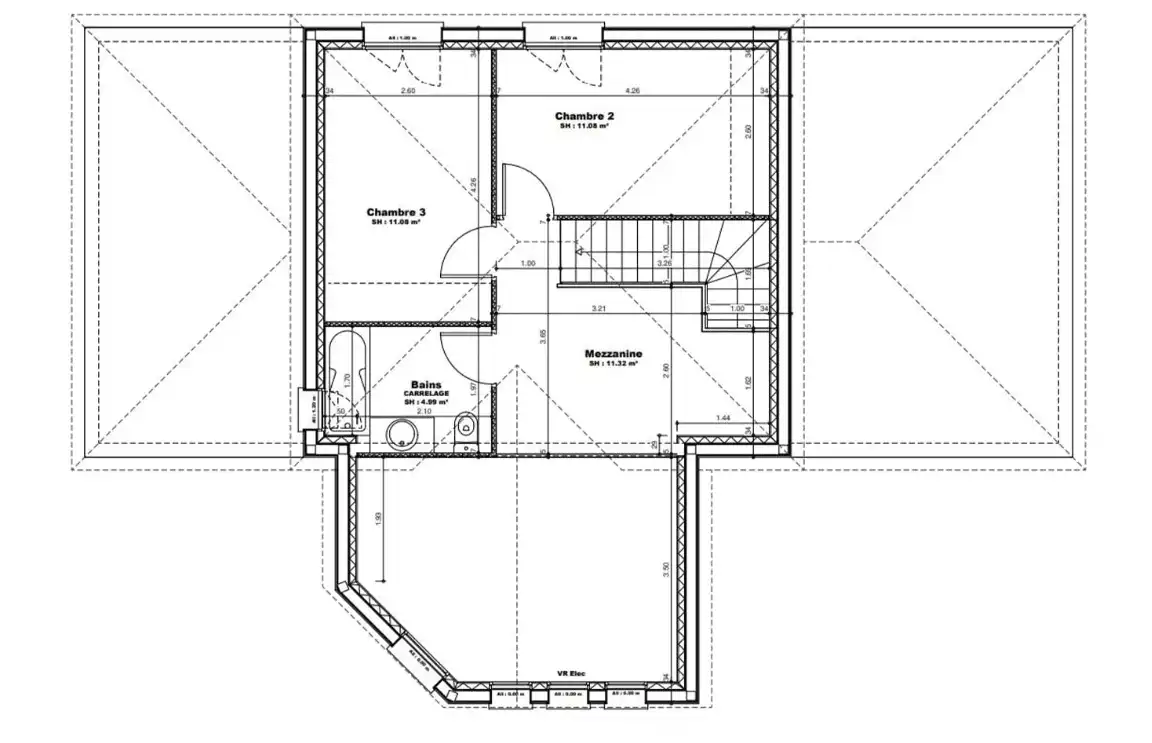 plan etage onyx